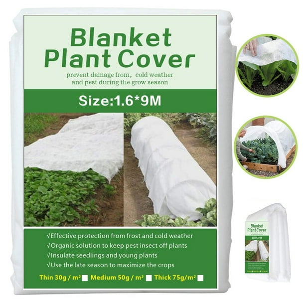 Couverture d'hiver pour plantes, tissu Non tissé antigel, couverture de  Protection contre le gel, tissu