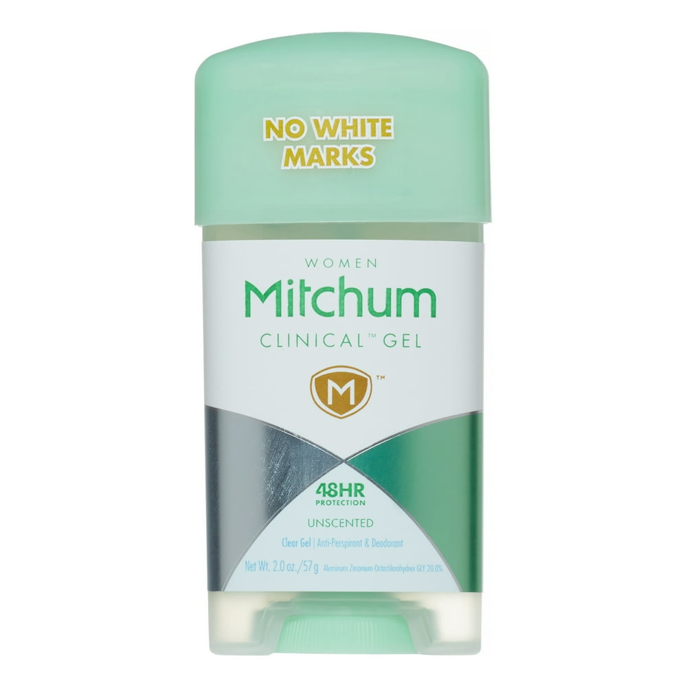 Mitchum Clinical Gel AntiPerspirant Deodorant, FragranceFree, 2.0 Oz