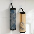 thumbnail image 4 of Sundries Bag Storage Wall Mount Mesh Plastic Bags Dispenser Hanging Reused, 4 of 9