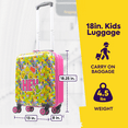 thumbnail image 6 of LEGO 18 Inch Kids Rolling Luggage, Play Date Hardshell Carry On Suitcase with Spinner Wheels, Multi, 6 of 13