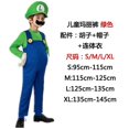 thumbnail image 1 of Ropa de Anime para Cosplay, sombrero, mono, traje con barba, Super Luigi, hermano, niños, adultos, Unny, regalo de Cosplay familiar para Halloween, 1 of 5