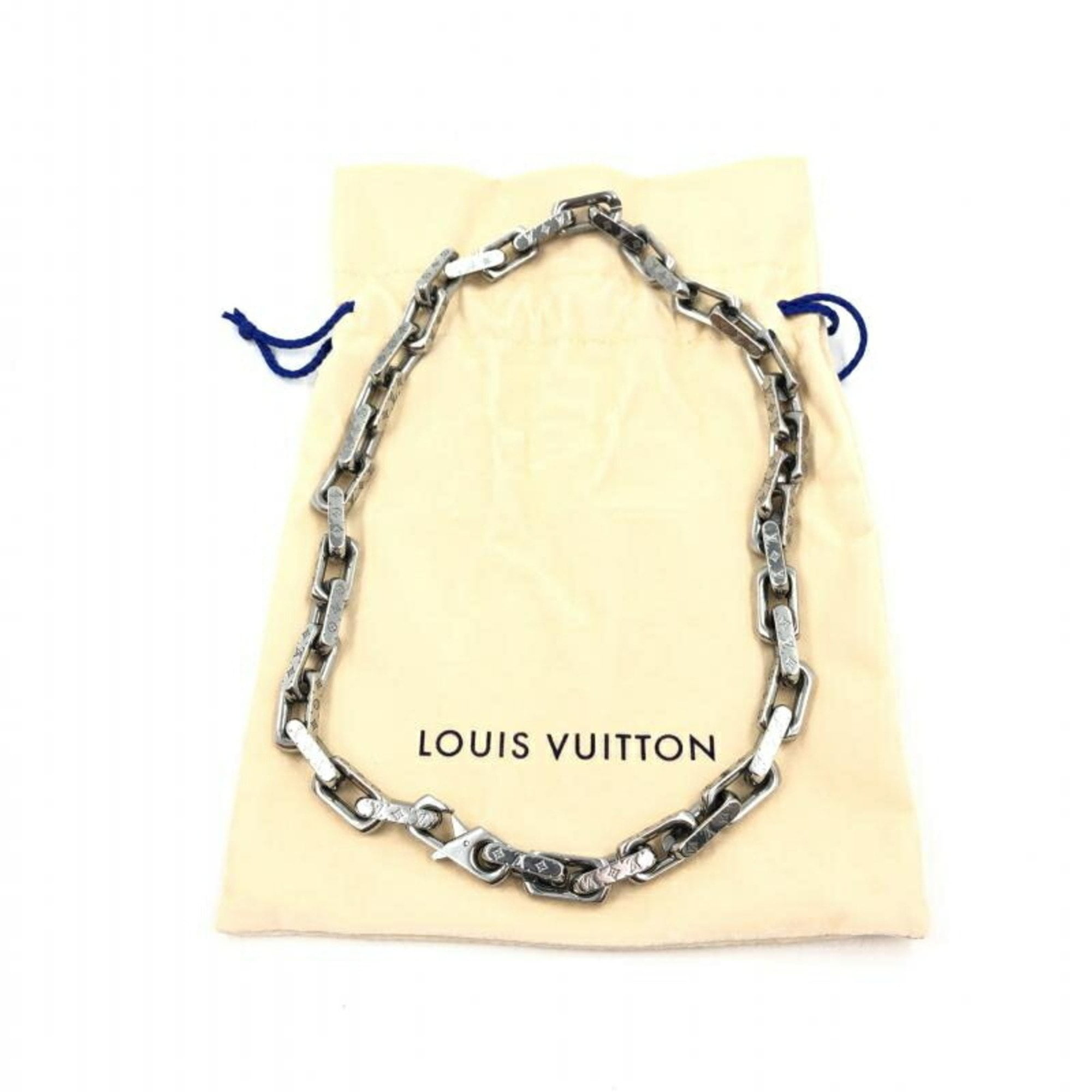 関税・送料込 Louis Vuitton Monogram Links Chain ネックレス Louis Vuitton Chains