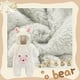 thumbnail image 4 of Traje de nieve para recién nacido, mono de lana con capucha para invierno, para niñas y niños de 73cm, 4 of 5