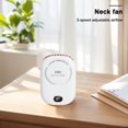 thumbnail image 3 of Ventilador Cuello Portátil Recargable Con Cordón Ajustable Y Soporte, 3 of 9