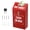Red, variant on Threns Metal Suggestion Box, Donation Box with Slot, Drop Box with Lock and Key, Collection Box, Mailbox Wall Mount, Dropbox Ballot Box for Home Office Outdoor, Red, 10.2" x 5.7" x 2.9''