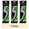 (3 pack) 5 Gum Spearmint Rain Sugar Free Chewing Gum 15 Sticks 3 Pack