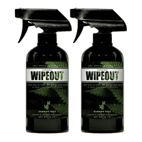 Chronic Wipeout Smoke Odor Eliminator Spray for Deodorizing Smoke Smells 2 16 oz Bottles Bamboo Teak
