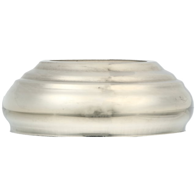 LEEYNEER Support de Mât de Drapeau en Acier Inoxydable Support Argenté Base de Balle de Vision Extérieure Base de Globe de Vision