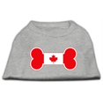 thumbnail image 1 of Chemises Imprimées Drapeau Canadien en Forme d'Os Gris M (12), 1 of 1