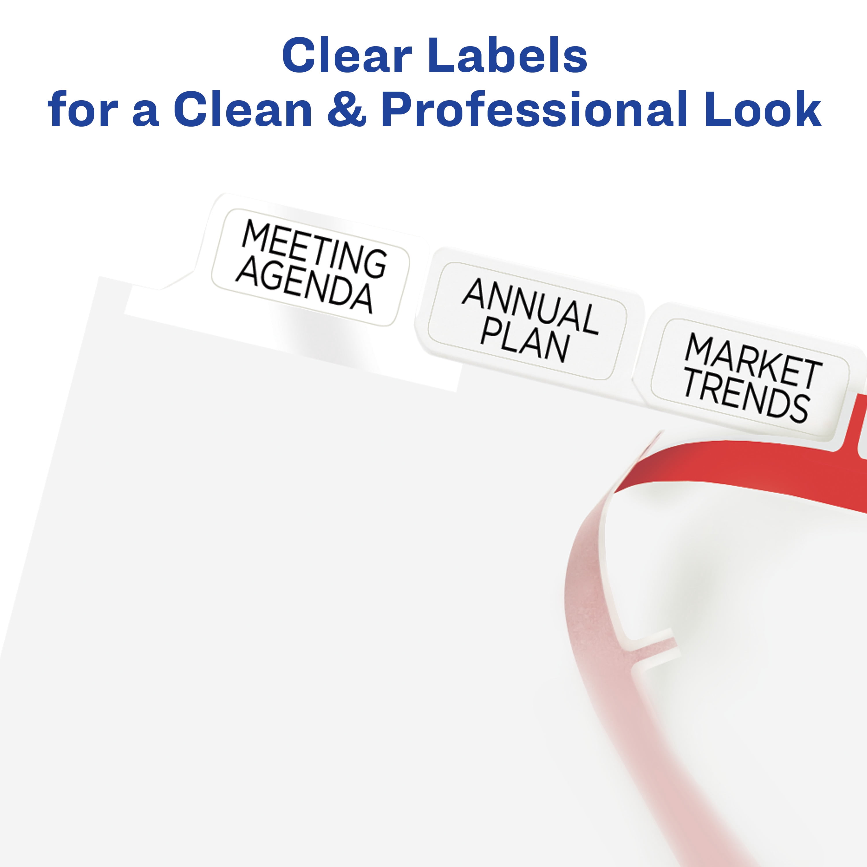 Avery Index Maker Extra-Wide Tab Divider - LD Products
