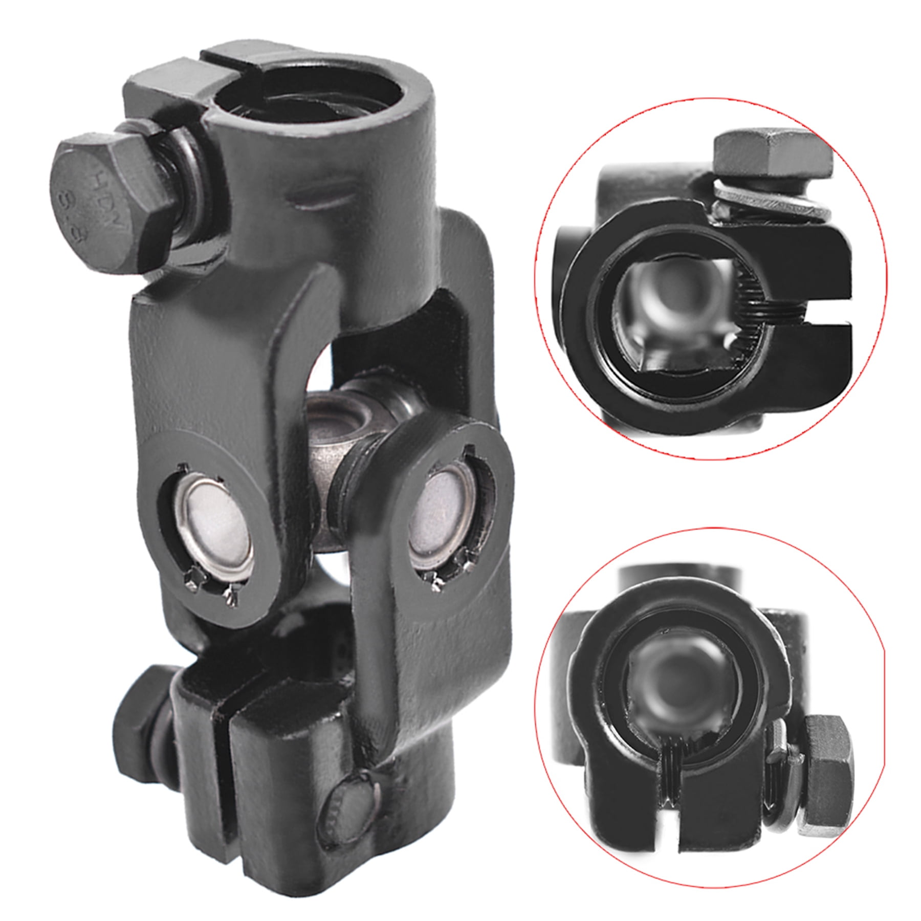 Lower Steering Shaft Universal U-Joint Coupler Replacement for 2008-2012 Escape Tribute Mariner 8L8Z3B676E