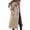 Khaki, variant on Hvyesh Women Thicken Reversible Winter Coat Trendy Faux Fur Hood Parka Outdoor Overcoat Long Jacket Outwear Casual Puffer Coat with Pockets