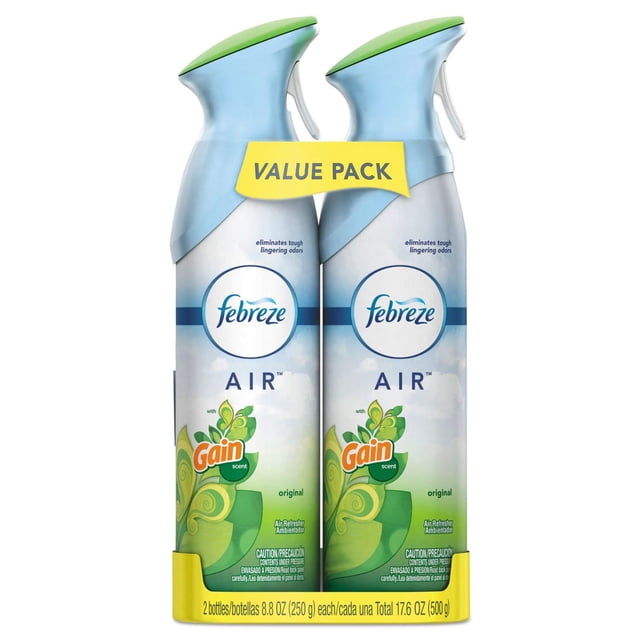 Febreze AIR Gain Original Ambientador de Aire 250 ml Paquete de 2