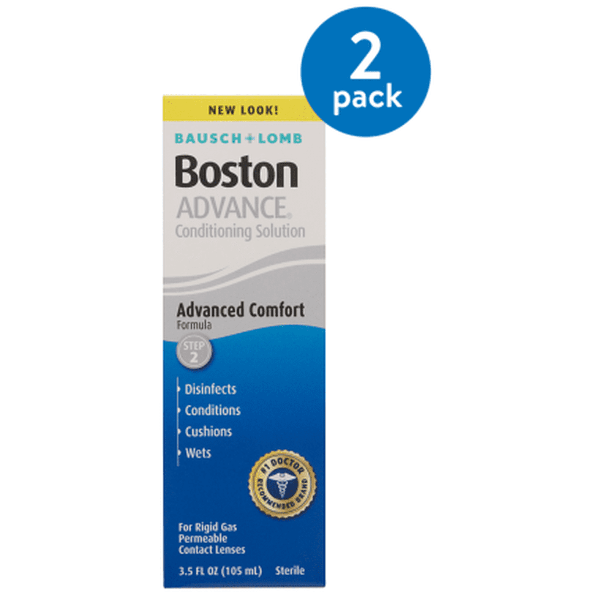 (2 pack) (2 Pack) Bausch & Lomb Bausch & Lomb Boston Advance Conditioning Solution, 3.5 oz (2 pack)