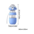 thumbnail image 4 of 2-in-1 Portable Dog Water Bottle and Food Container, Travel Water Dispenser with Food Storage, Outdoor Walking Cup for Dogs, Ideal for Daily Travel, 4 of 6