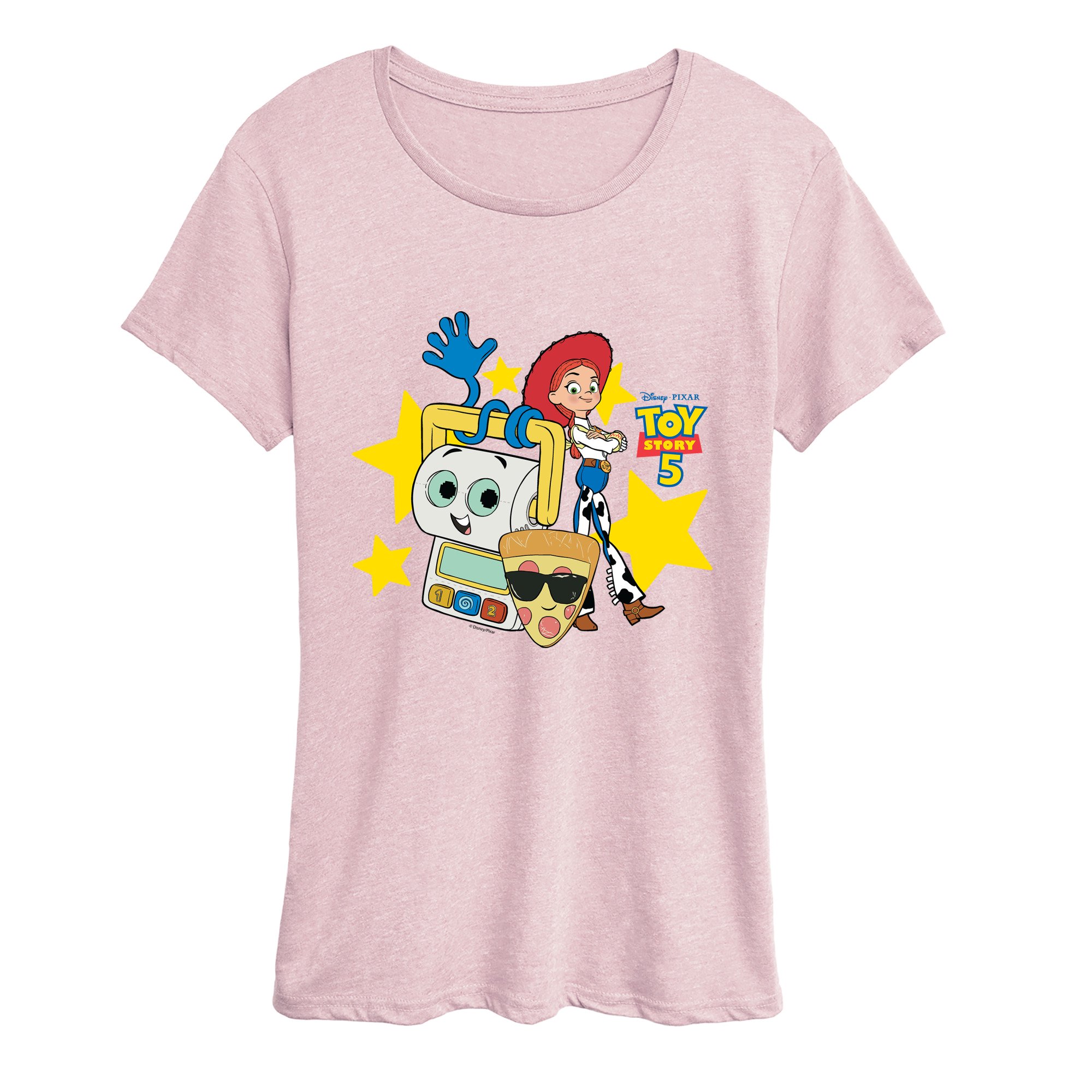Toy Story - Pizza Toy And Friends Short Sleeve Graphic T-Shirt