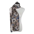 thumbnail image 3 of Elegant Viscose Artistic Plum Blossom Floral Print Fashion Scarf Wrap, 3 of 6