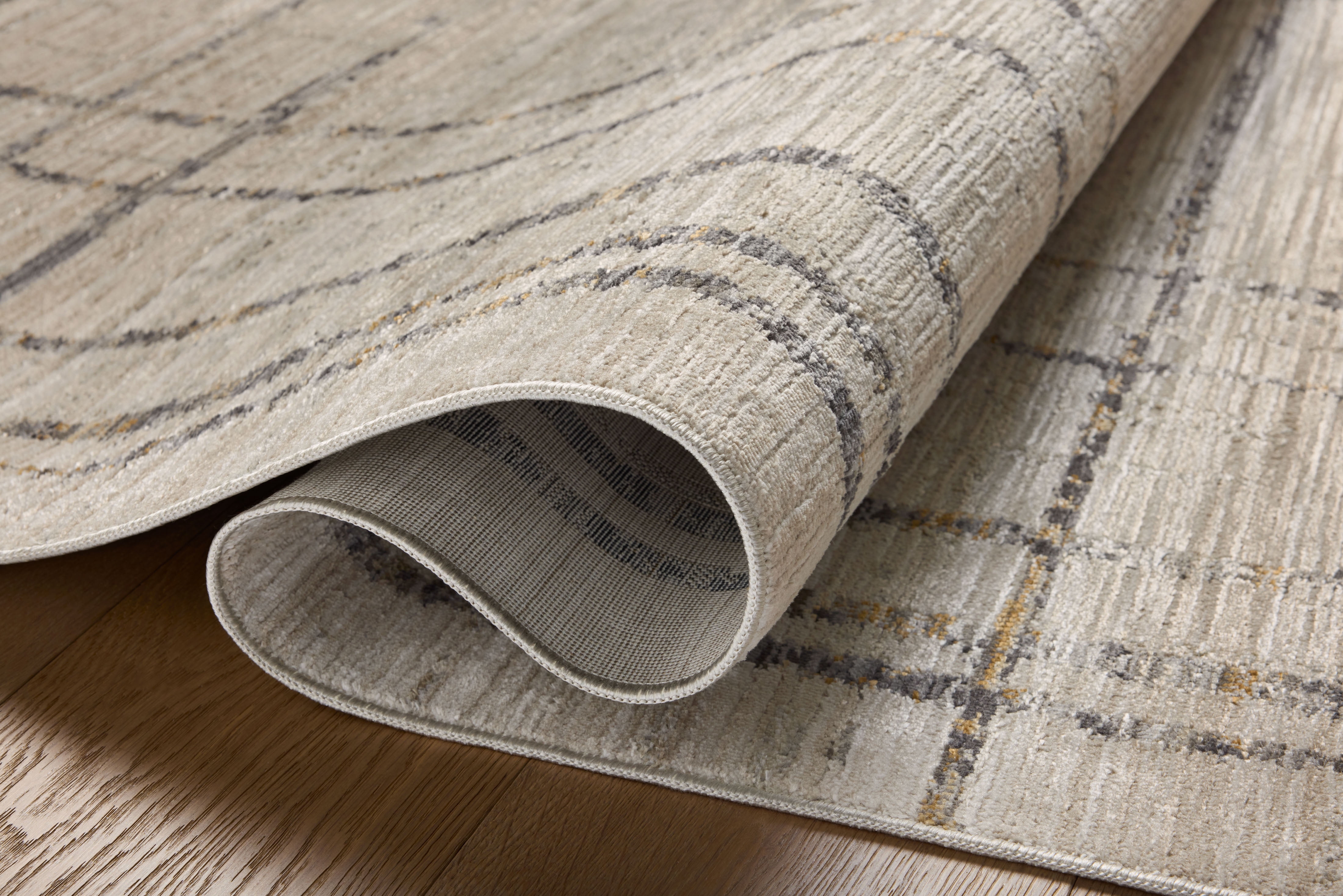 Loloi Wade Beige / Midnight 11'-6" x 15'-7" Area Rug