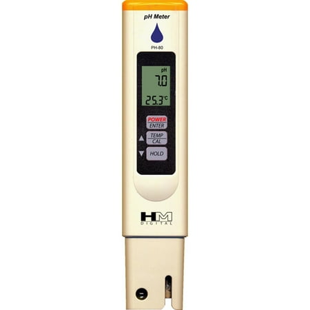 HM Digital PH-80 HydroTester Water pH Temperature Tester Meter Pen HMDPHM80