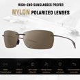 thumbnail image 4 of GHSDFBB JULI Sports Sunglasses for Men Women Tr90 Rimless Frame for Running Fishing Golf Surf Driving MJ8009, 4 of 7