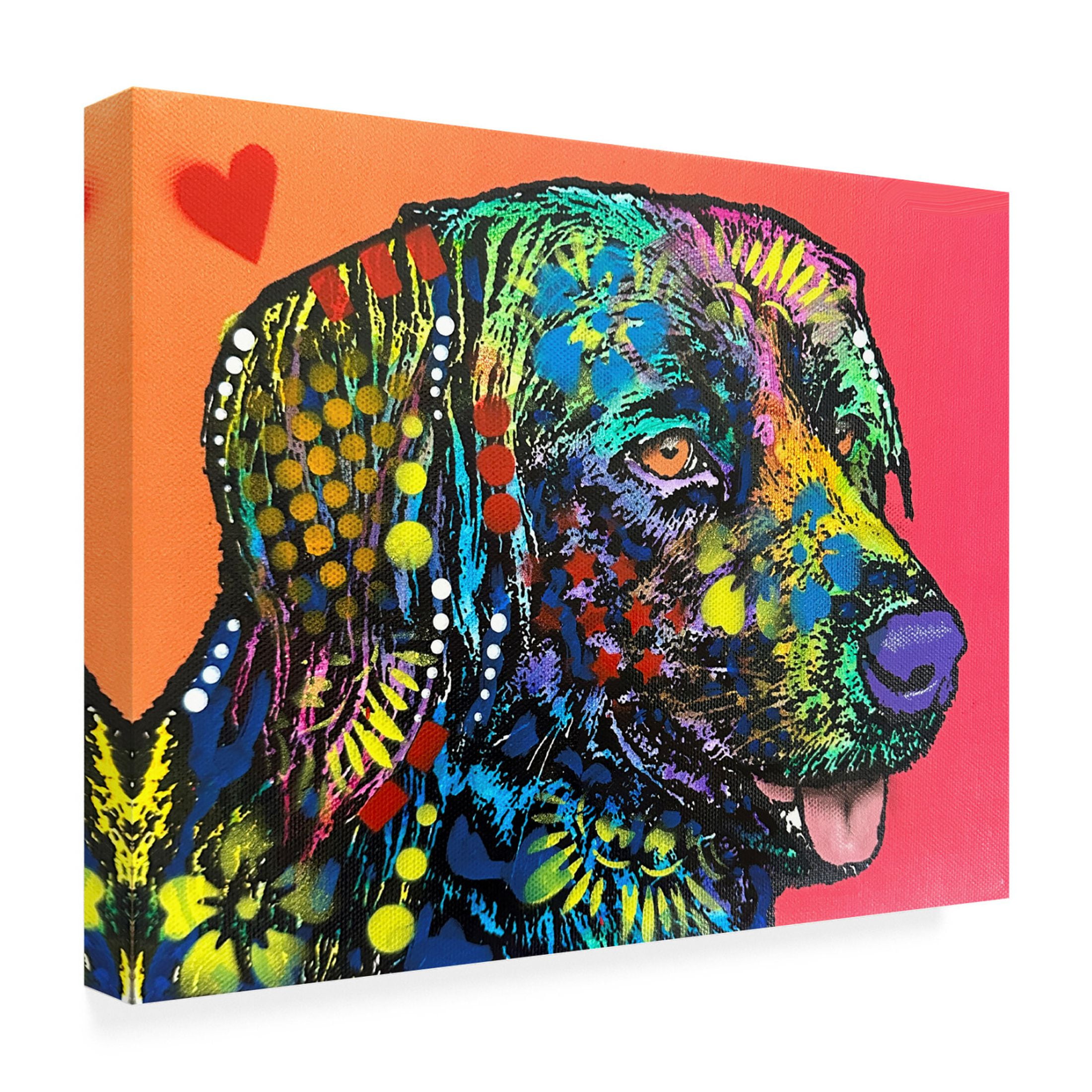 Canvas Wall Art - Dean Russo- Exclusive 'Loving' Wall Art for Living Room, Bedroom, or Office Décor by Trademark Fine Art - 32 x 24 Inches