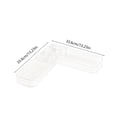 thumbnail image 3 of Bathroom Counter Corner Shelf Kitchen Wall Mounted Organizer No Drill Acrylic Hanging Rack Drainage Storage Holders For Bathroom Kitchen, 3 of 6