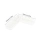 thumbnail image 3 of Bathroom Counter Corner Shelf Kitchen Wall Mounted Organizer No Drill Acrylic Hanging Rack Drainage Storage Holders For Bathroom Kitchen, 3 of 6