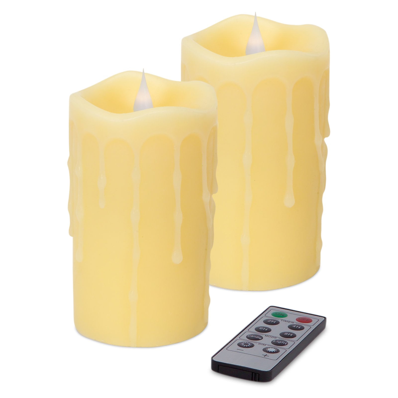 Melrose International Simplux LED Dripping Candle with Moving Flame