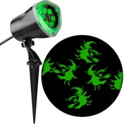 Gemmy Lightshow Projection WhirlAMotion Witch Halloween Decoration