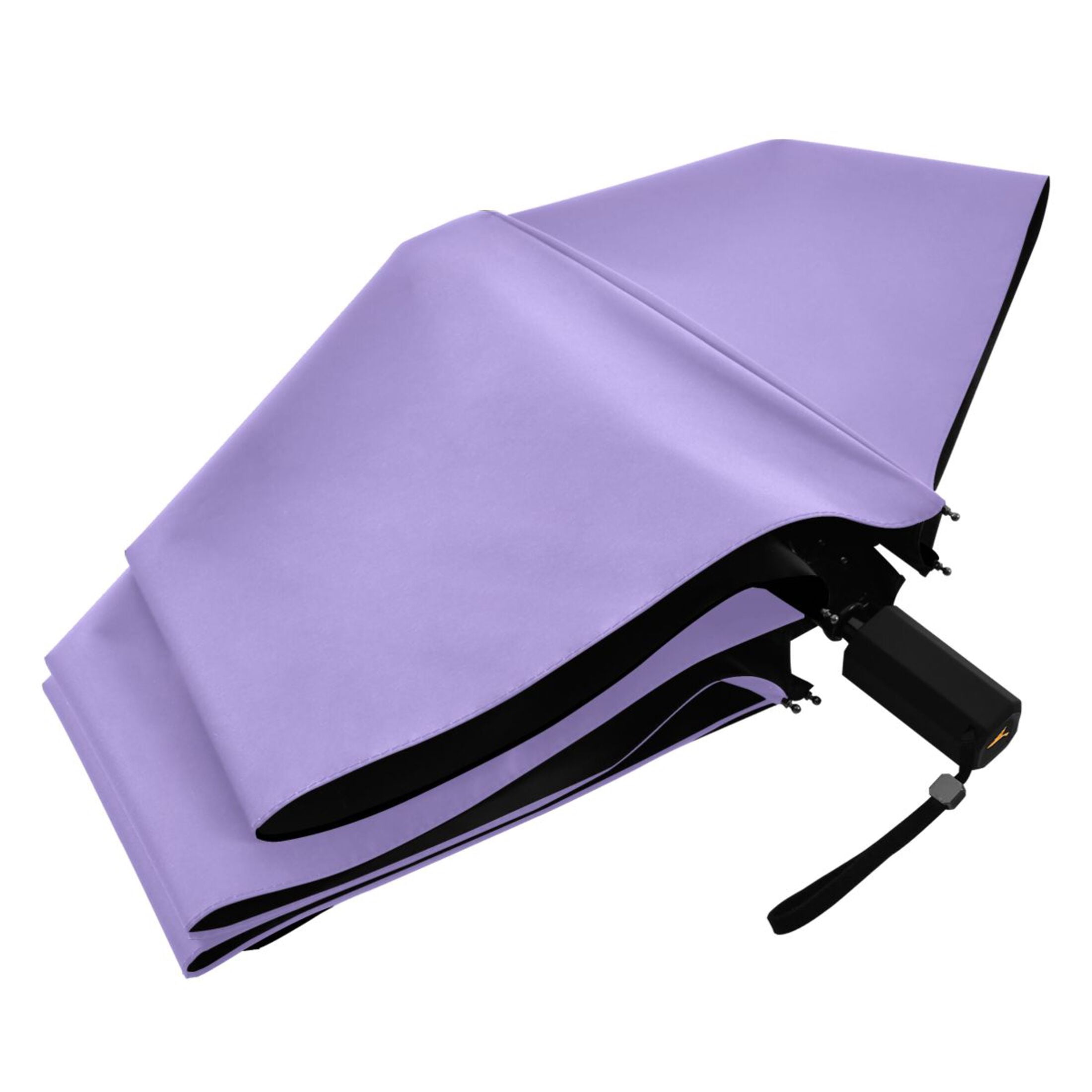 ALAZA Lavender Purple UPF 50+ Compact Folding Umbrella for Rain Travel Umbrella Packable