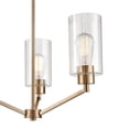 thumbnail image 2 of 9513-MG Millennium Lighting Beverlly - 3 Light Chandelier-20 Inches Tall and 21 Inches Wide-Modern Gold Finish    -Traditional Installation, 2 of 3