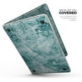 thumbnail image 2 of DesignSkinz Cracked Turquise Marble Surface Full-Body Skin Decal Wrap Cover for MacBook Pro 13" Retina (A1502/A1425), 2 of 9