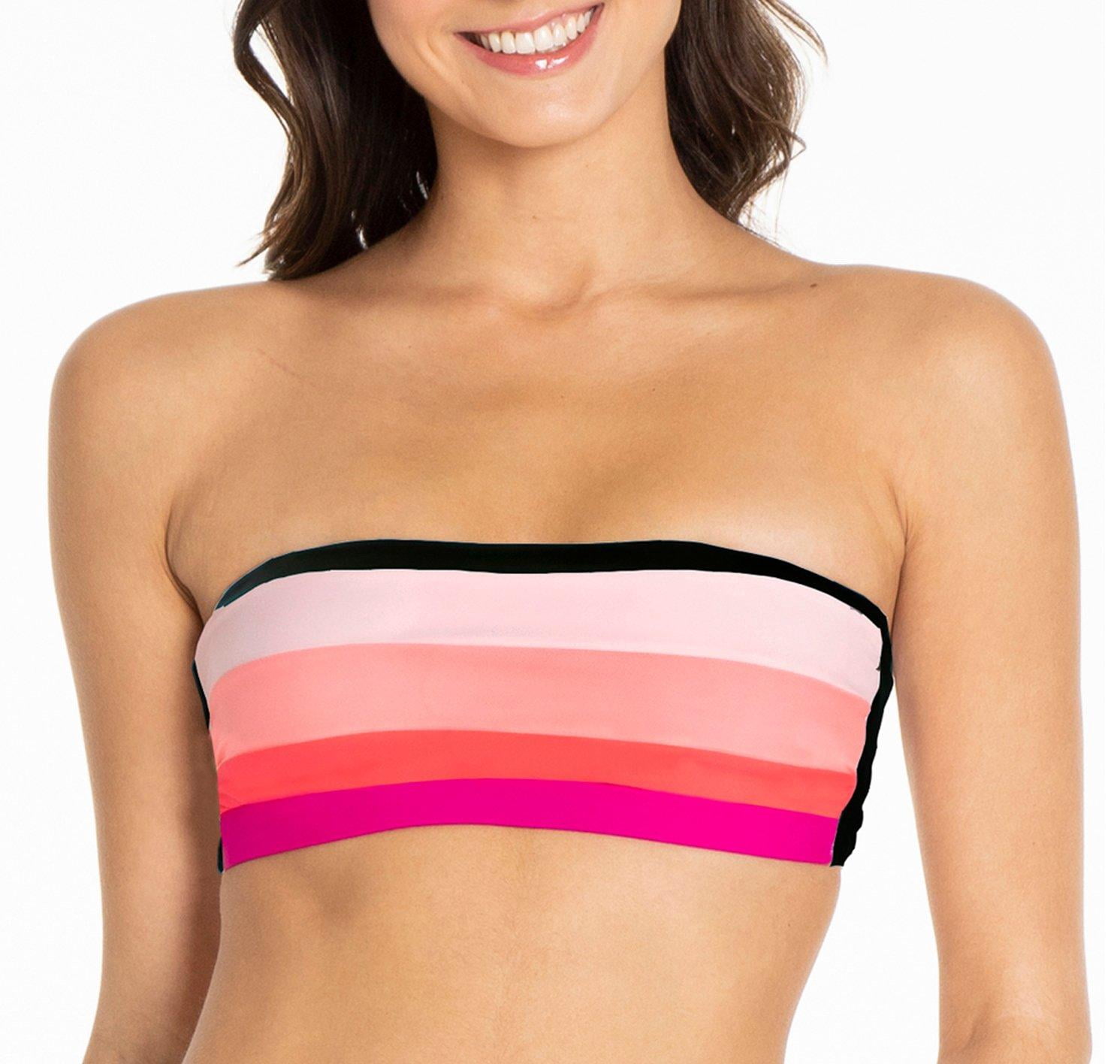 tube top with straps swimsuit
