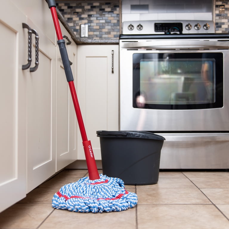 O-Cedar MicroTwist™ MAX Microfiber Mop, Removes 99% of Bacteria
