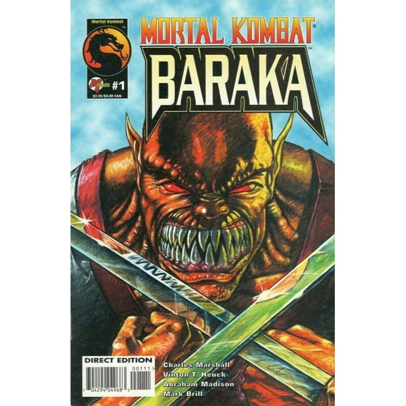 Mortal Kombat: Baraka #1 VF ; Malibu Comic Book