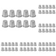 thumbnail image 1 of WUSUOWEI 60PCS Hand Sewing Thimble,Stainless Steel Thimble,Metal Shield Fingertip Protector,Plated Metal Thimble Cap,Manual Sewing Needle,Thread Live Hand Thimble for Embroidery,Tailor Protection, 1 of 1