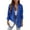 Blue, variant on Blazers for Women Oversized Business Casual Fall Fashion Long Sleeve Open Front Work Office Suit Jackets