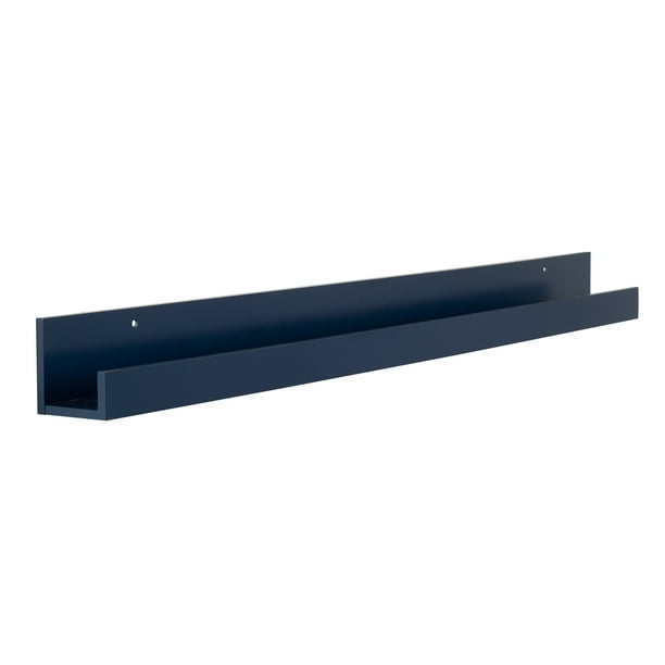 Kate And Laurel Levie Modern Floating Wall Shelf Picture Frame Holder Ledge Navy Blue Com - Navy Blue Wall Shelf Kate And Laurel Levie Modern Floating Wall Shelf Picture Frame Holder Ledge Navy Blue Com - Navy Blue Wall Shelf