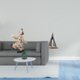 thumbnail image 2 of Figuras de payaso,Estatua de payaso,escultura,adorno de mesa,Escultura de velero,Estatua de velero,decoración de barco de vela,velero,Figura decorativa de resina con forma de velero, 2 of 8