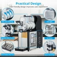 thumbnail image 4 of Commercial Slushie Machine, 3L/0.8 Gal slushy Machine for Home, Self-Cleaning,300W Stainless Steel Slushy Machine for Frozen Drinks, Snow Melting, for Home, Coffee Shop, Restaurant, 4 of 9