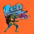 thumbnail image 3 of Teenage Mutant Ninja Turtles: Mutant Mayhem - Leonardo AKA Leo - Team Turtles - Men's Crew Neck Fleece Pullover, 3 of 6