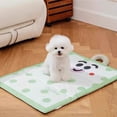 thumbnail image 6 of Breathable Padded Pet Sleep Pad Ice Silk Ice Mats For Hot Day Heat Winter Warmth Gentle and Easy to Clean Bed Cushion, 6 of 9