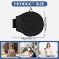 thumbnail image 5 of 2pcs 360 Rotating Seat Cushion,15.7in Seat Cushion for Car ,Swivel Seat for Elderly for Home, Office Chairs, 5 of 5
