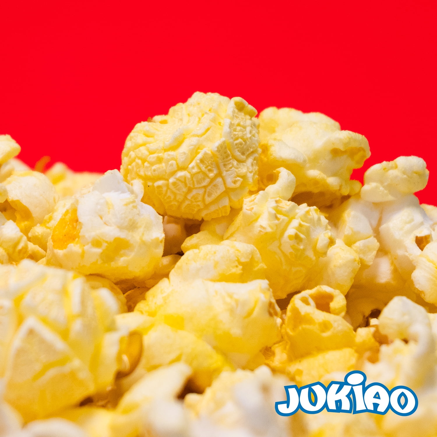Jukiao Popcorn Butter Flavor Jumbo Size, 4.5 oz Bag