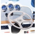 thumbnail image 3 of stanreset Speed Boat Steering Wheel with Cap Pontoon Removable Console Helm Yacht Steer System Replacement Part Automobile, 3 of 6