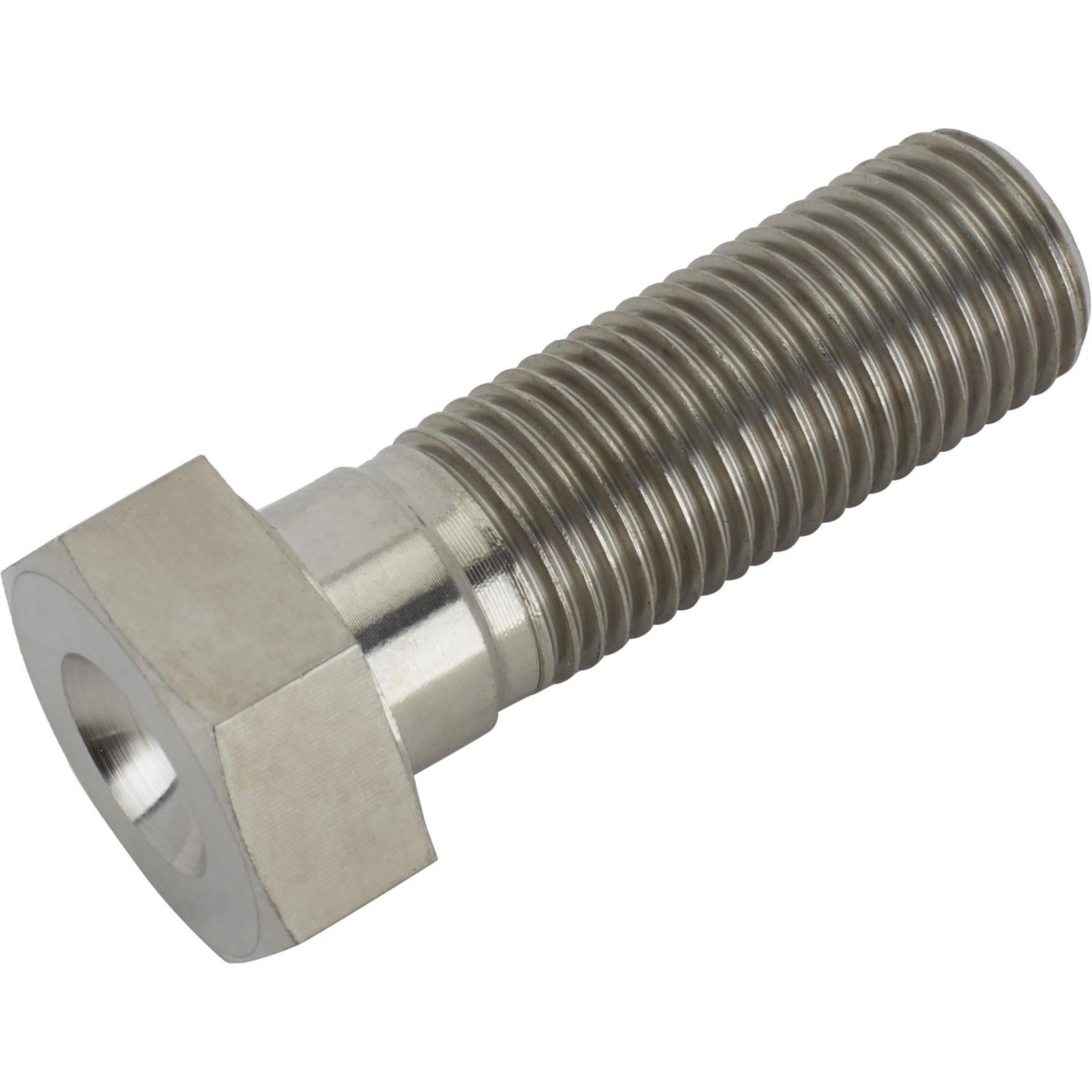 Tru-Lite Titanium Bolt, 1/2-20 Fine Thread, 1-1/2 In Long, 3/4 In
