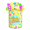 4oz, variant on Hoshimi Slimes Marshmallow Cereal Floam Slime, Scented Crunchy Sensory Toy, 4 oz