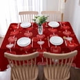 thumbnail image 5 of Valentine'S Day Love Pendant Red Table Cloth Waterproof Dining Tablecloth Kitchen Decorative Party Table Cover, 5 of 6