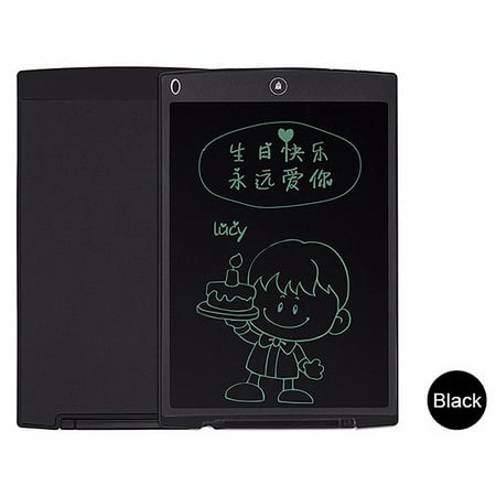 12 Inch LCD Update Multi function Writing Tablet 3 in 1 Mouse Pad Ruler Drawing Tablet Handwriting Pads - (Best Lcd Writing Tablet 12)