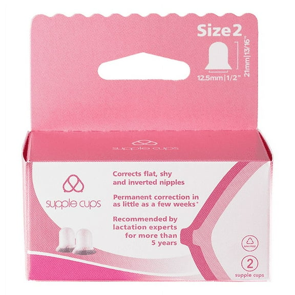 Supple Cups for flat, shy and inverted nipples